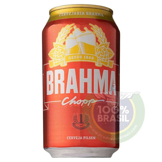 Brahma cerveja lata 350ml.(Cerveza)
