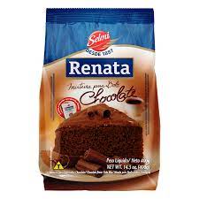 Mistura P/ Bolo de Chocolate Renata 400g.(Mezcla para bizcocho)