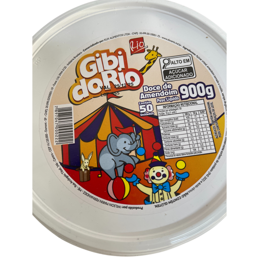Doce de amendoim Gibi 900gr Rio