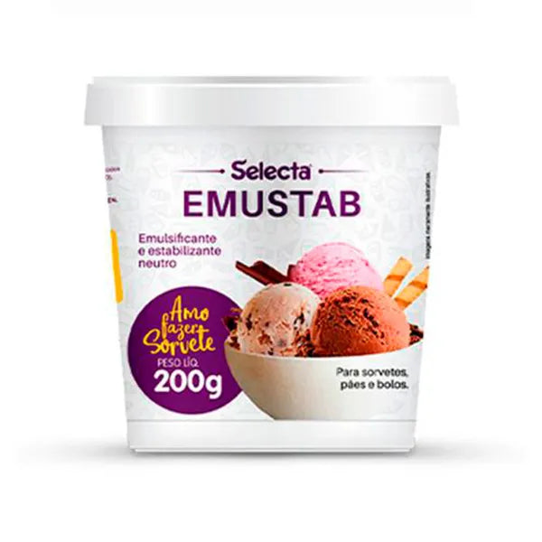 Emulsificante e estabilizante Emustab 200g.