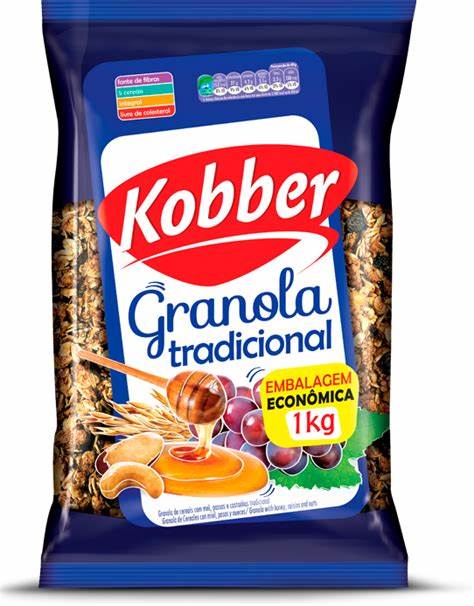 Granola Tradicional Kobber 1kg.(Cereales con miel)