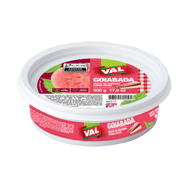 Goiabada poli val 500g.