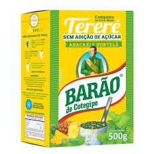 Erva Terere Abacaxi Hortelã BARÃO 500 gr