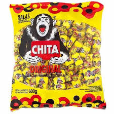 Bala mastigavel Chita Abacaxi (piña) 500gr.