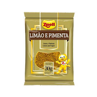 Tempero Limão e Pimenta zaeli 30g
