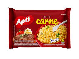 Macarrao inst. Apti Carne 70g(Pasta instantánea)