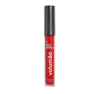 Batom liquido mate Volumão Oboticario cor Vermelho Morangoli. Aumenta os labios de forma instantânea.(forma temporal)