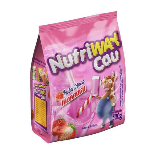 Nutriwaycau morango 300gr.(Instantáneo fresa)