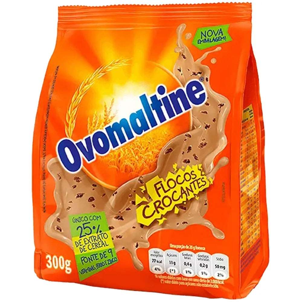 ACHOCOLATADO OVOMALTINE EM PO FLOCOS 300g