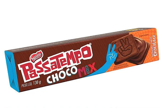 BISCOITO NESTLE PASSATEMPO CHOCOMIX CHOCOLATE 130g