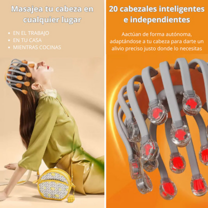 Pulpo masajeador antiestrés pro