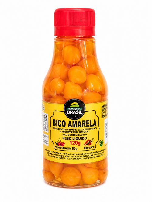 Pimenta bico amarela pedaços do brasil 260g
