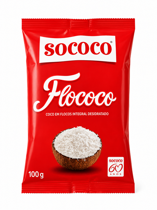 Coco Ralado Flocado 100g sococo
