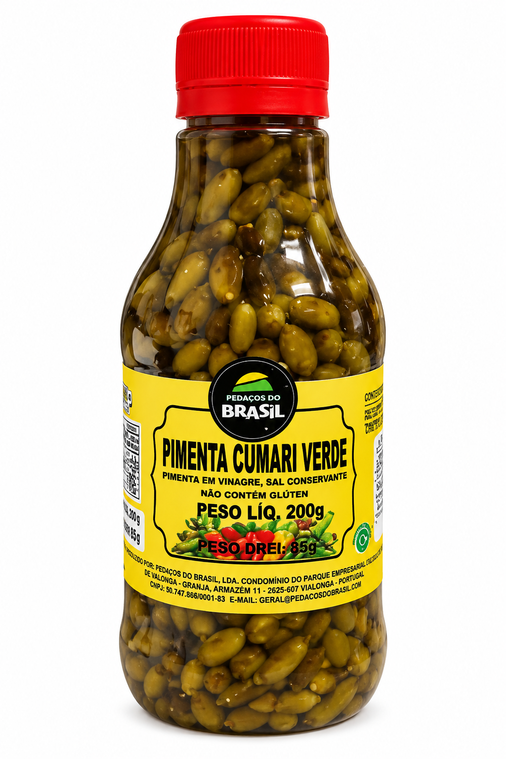 Pimenta Cumari Verde 85g. Pedaços do Brasil