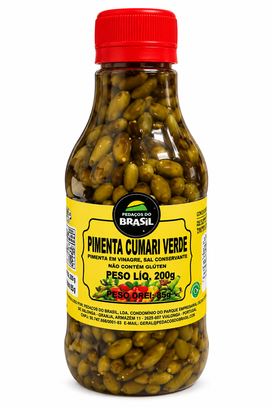 Pimenta Cumari Verde 85g. Pedaços do Brasil