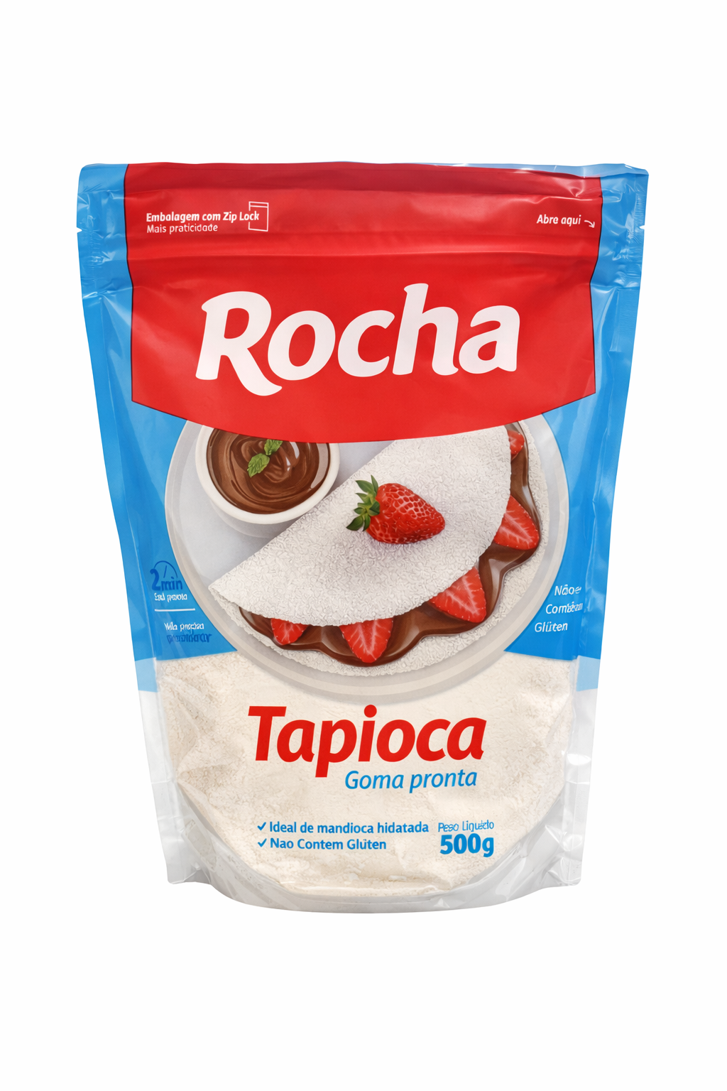 Fécula hidratada para Tapioca Rocha 500gr.