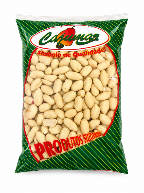 Amendoim Cru sem pele 500g Cajumar.