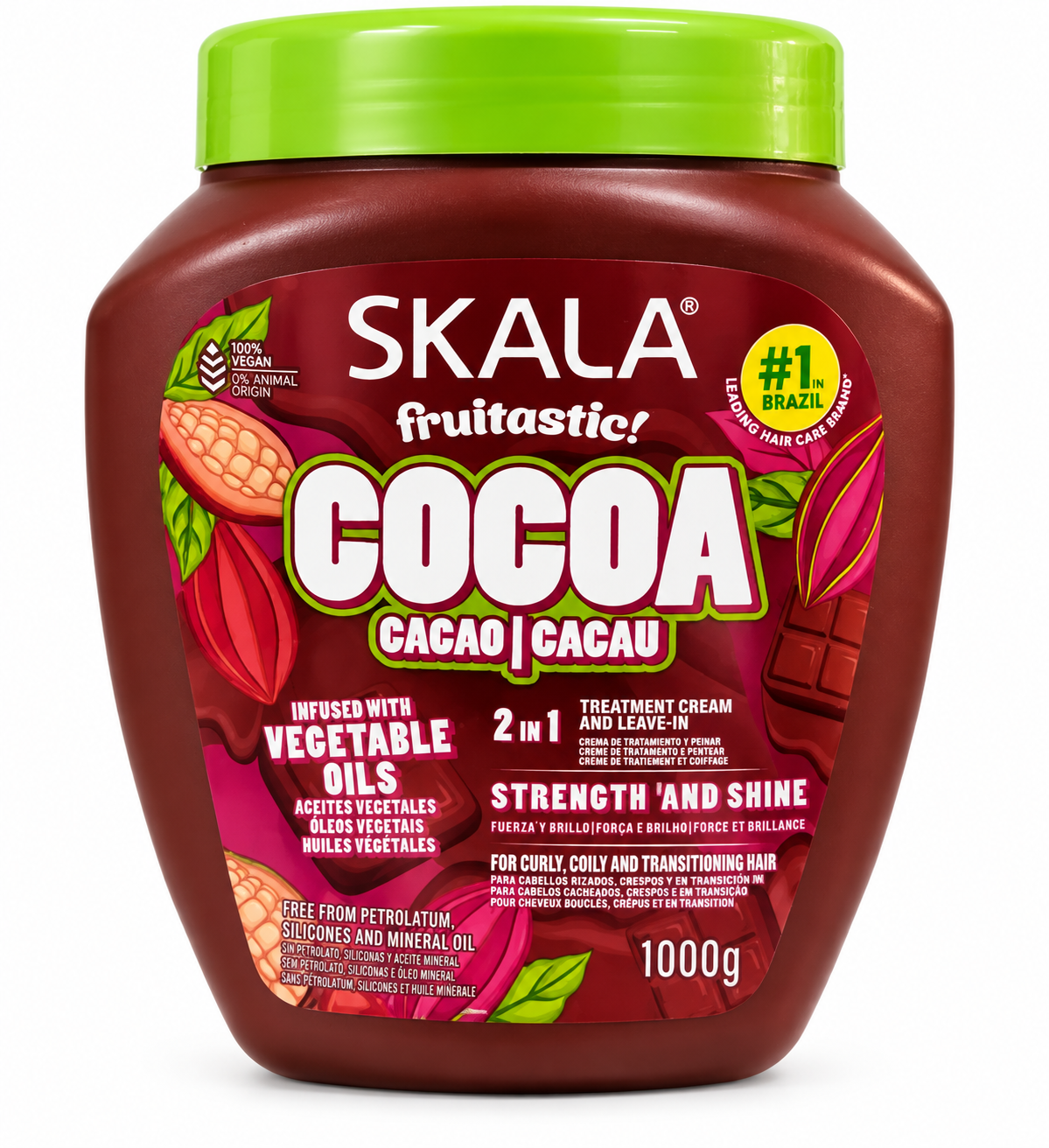 Creme capilar Skala Cacau 1kg.