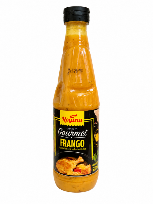 Tempero Gourmet  Líquido Frango Regina ingredientes selecionados. 500ml