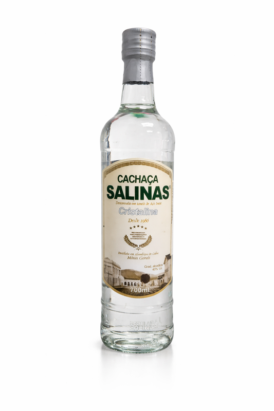 Cachaça Salinas Cristalina 700ml.