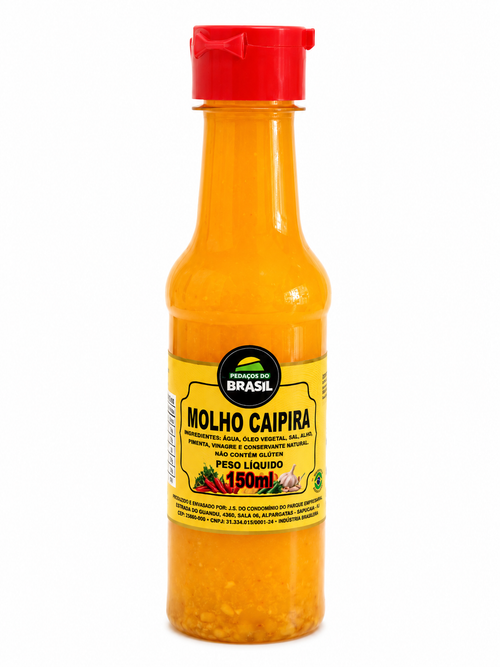 Molho Caipira pedaços do brasil 150ml.
