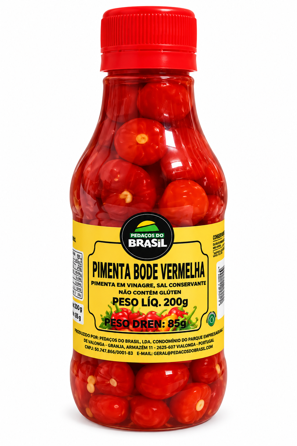 Pimenta Bode Vermelha 85g. Pedaços do Brasil