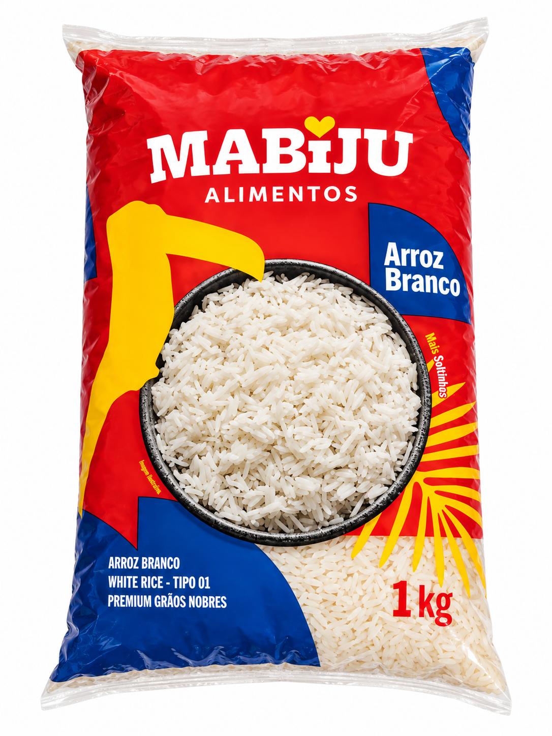 Arroz Branco Mabiju 1kg.