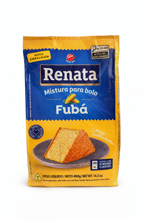 RENATA Mistura p/ Bolo de Fubá 400g.
