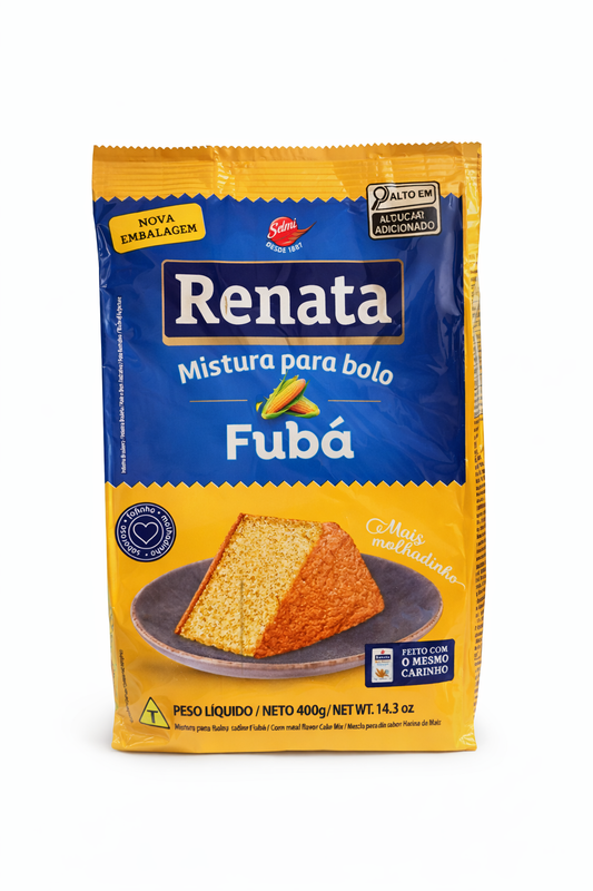 RENATA Mistura p/ Bolo de Fubá 400g.