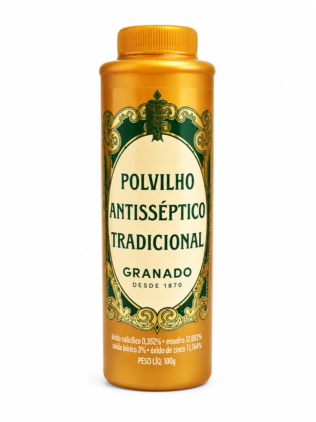 Polvilho Antisseptico Tradicional  Granado 100g.