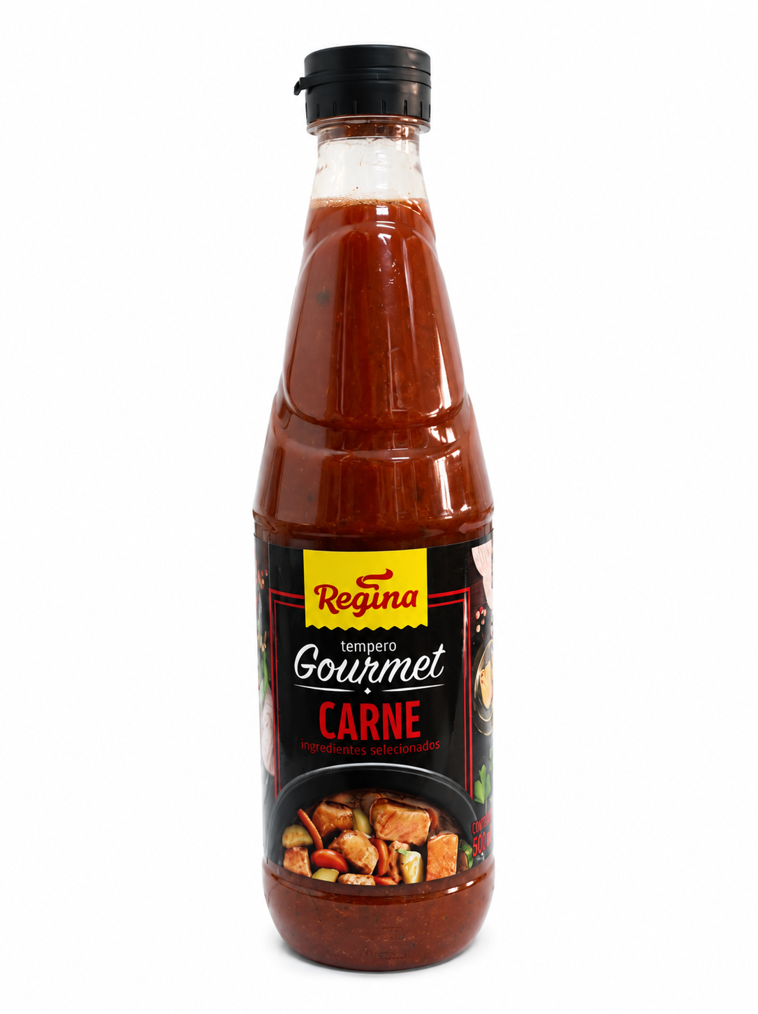 Tempero Liquido Regina 500ml. Sabor Carne