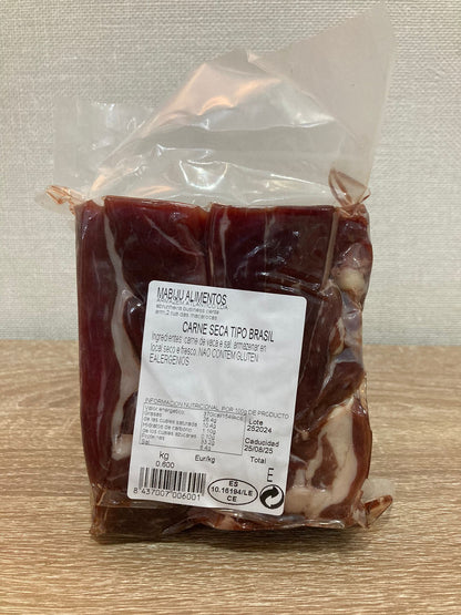 CARNE SECA A VÁCUO MABIJU 450 500gr aprox.