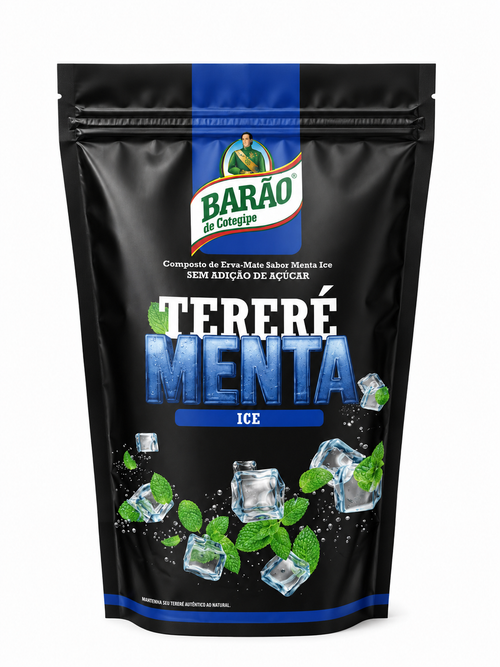 Erva Terere Menta Ice BARÃO 500g