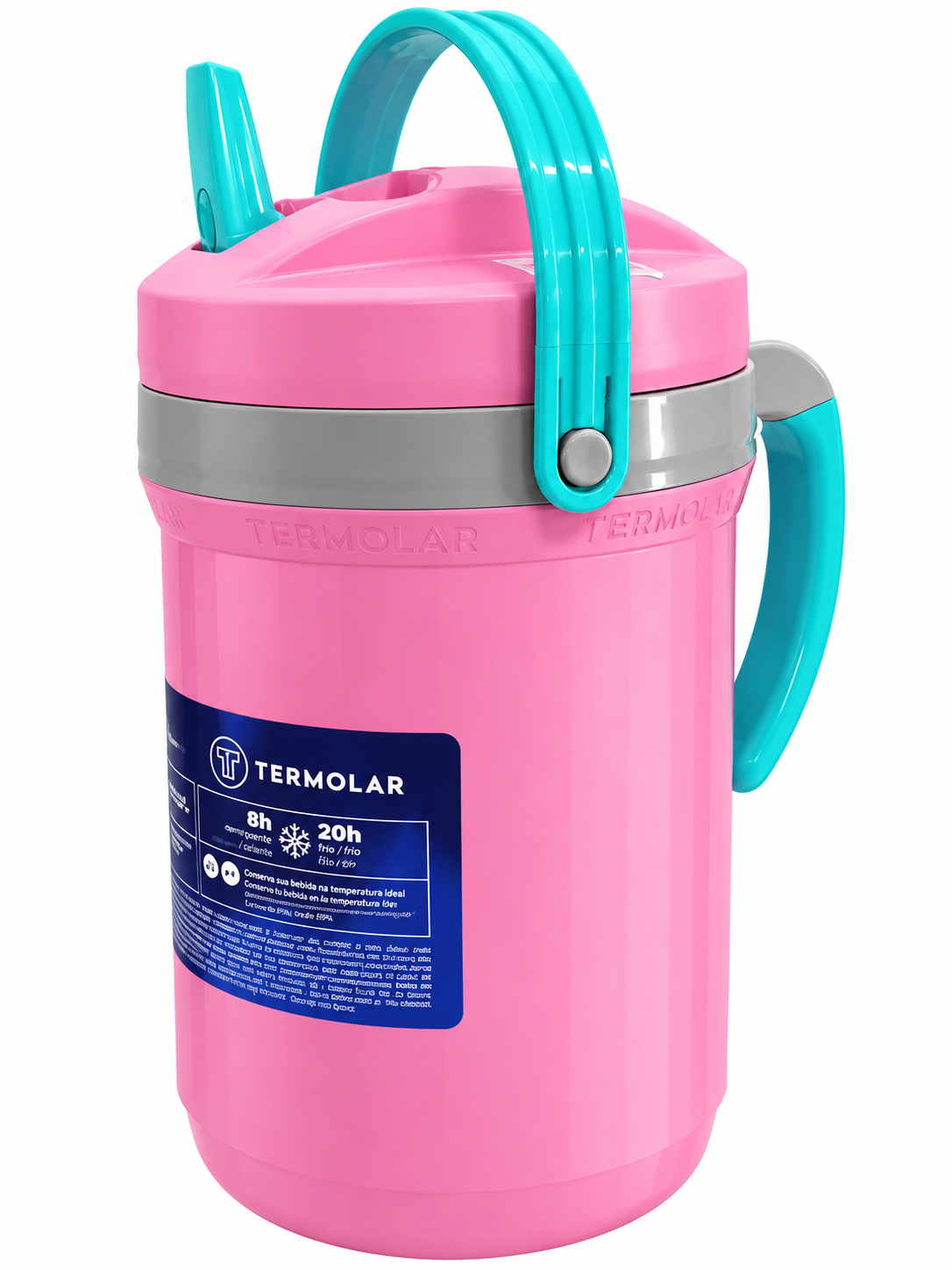 Jarra termica Flip top termolar 2.5L.