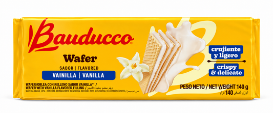 Wafer Baunilha Bauducco  140g.
