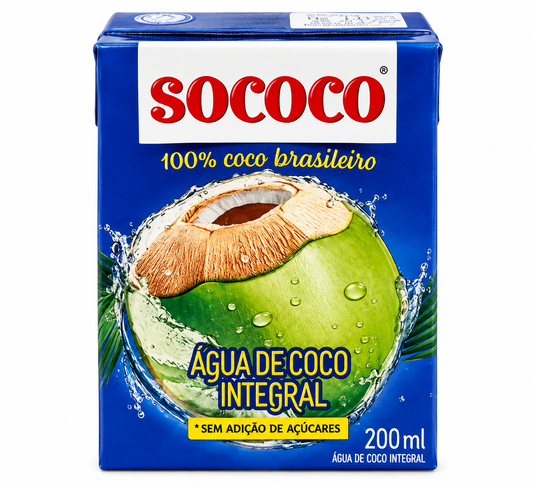 Agua de coco Sococo 200ml.