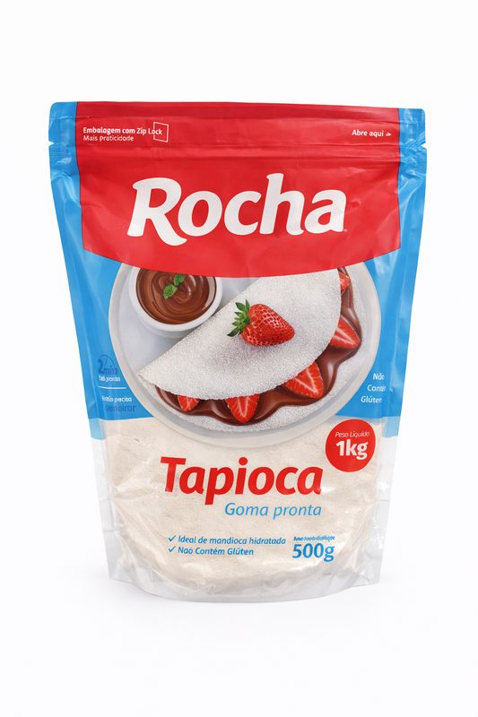 Fécula hidratada para Tapioca Rocha 1000gr