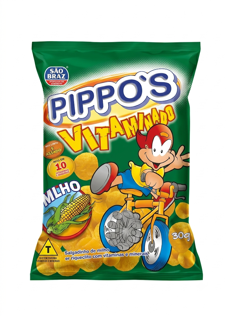 Salgadinhos Pippo's Milho 30g