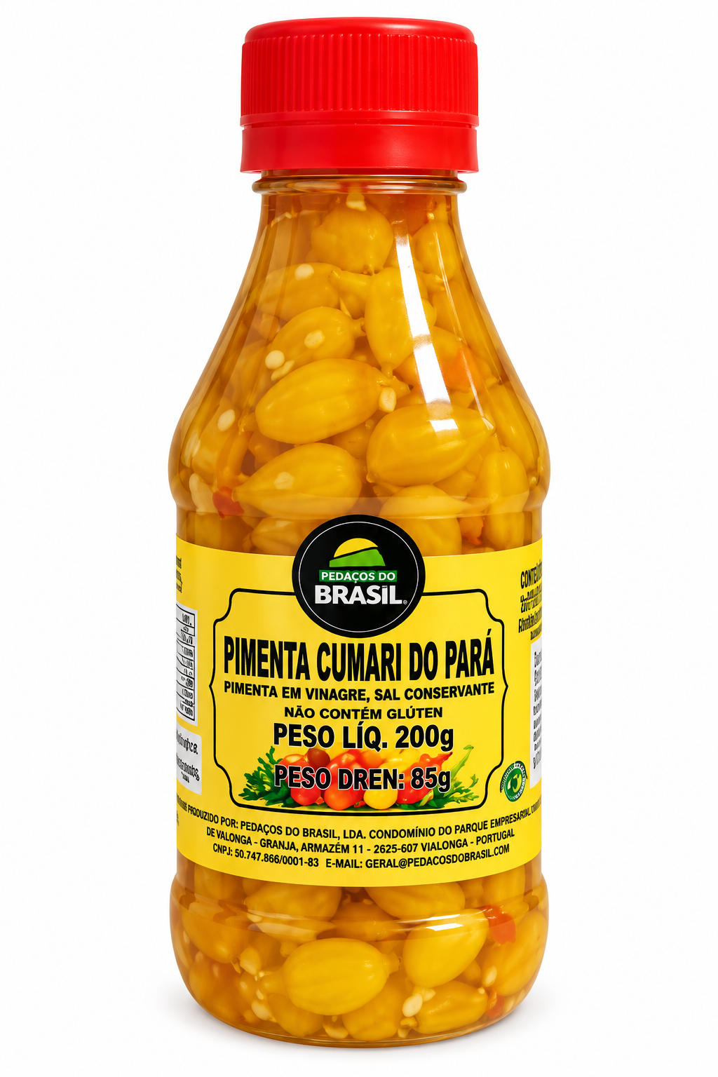 Pimenta Cumari do Pará 85g. Pedaços do Brasil