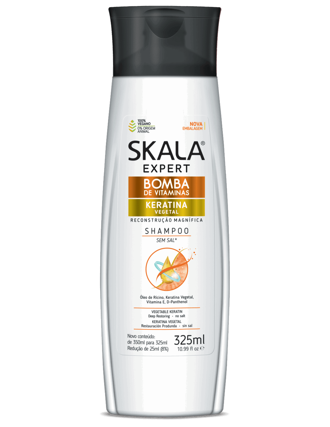 SKALA Champo Bomba Vitamina Queratina 325ml