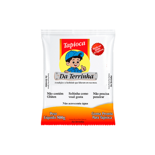 Terrinha de Tapioca 500 gr (palete fechada) Dependendo da disponibilidade, Preço sob consulta