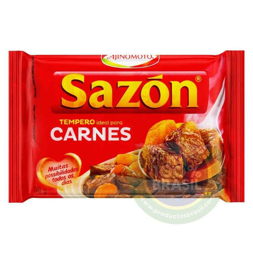 AJINOMOTO Tempero Sazón Vermelho para Carnes 60g.(Sazonador aliño)
