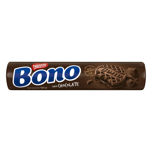 Chocolate NESTLÉ Bono Recheado, 90g (biscoitos recheados com chocolate)