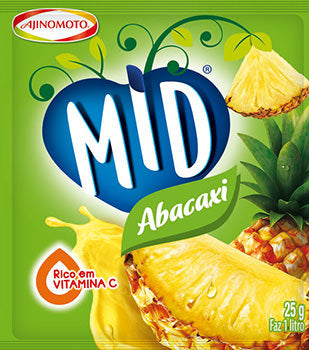 MID Suco em pó de Abacaxi 20g.(Zumo en polvo piña)