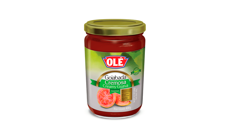 OLÉ Goiabada Cremosa 400 g.(Dulce guayaba)