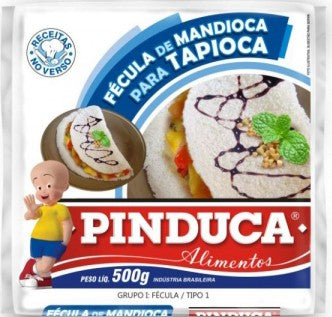 PINDUCA Fécula de mandioca para Tapioca 500g.(Almidón yuca)