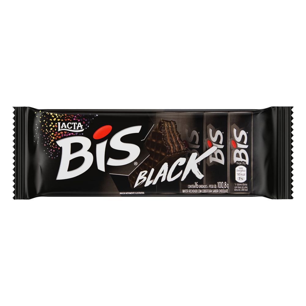 BIS BLACK LACTA 100,8 g.(Chocolate)