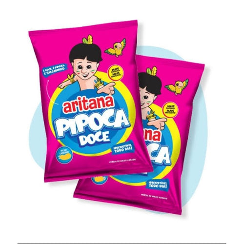 Pipoca Doce Aritana 40g.