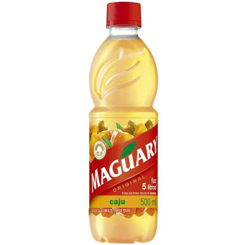 MAGUARY Suco concentrado cajú 500 ml.(Concentrado anacardo diluir)
