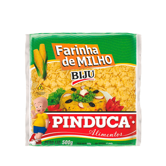 Farinha milho biju Pinduca 500g.(Harina maíz)